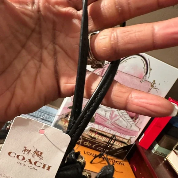❤️♥️❤️♥️NWT Coach Double Corner Zip Wristlet - Picture 11 of 12